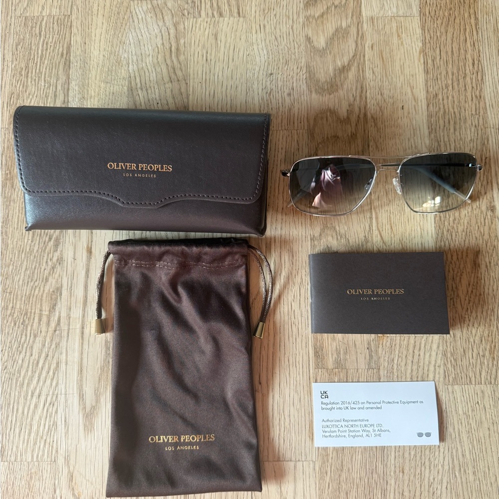 Oliver Peoples Clifton Sunglasses with Cases